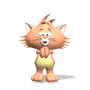 Cat Happy Clapping